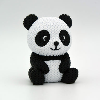 Knitted Panda