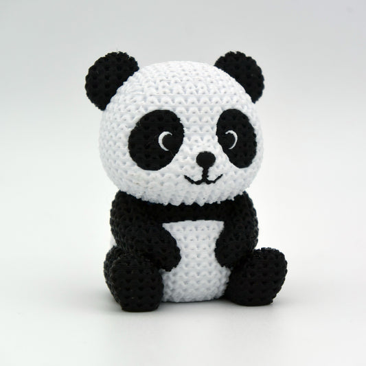 Knitted Panda